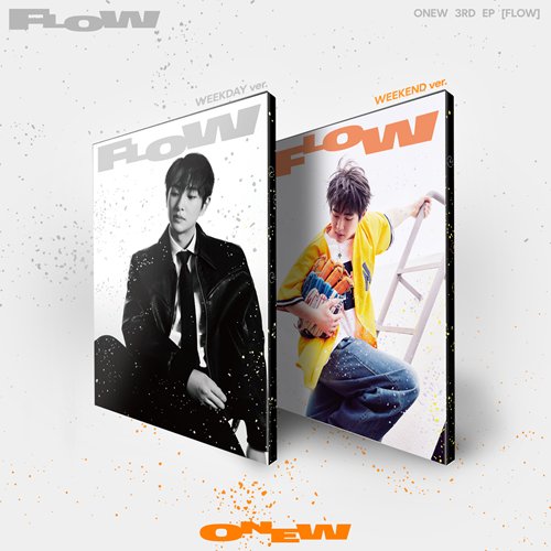 (Pre Order) Onew - Flow (random version) with Music Korea POB - KPop Idol