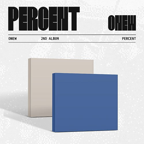 (Pre Order) ONEW - Percent - Digipack Version (random cover) - KPop Idol