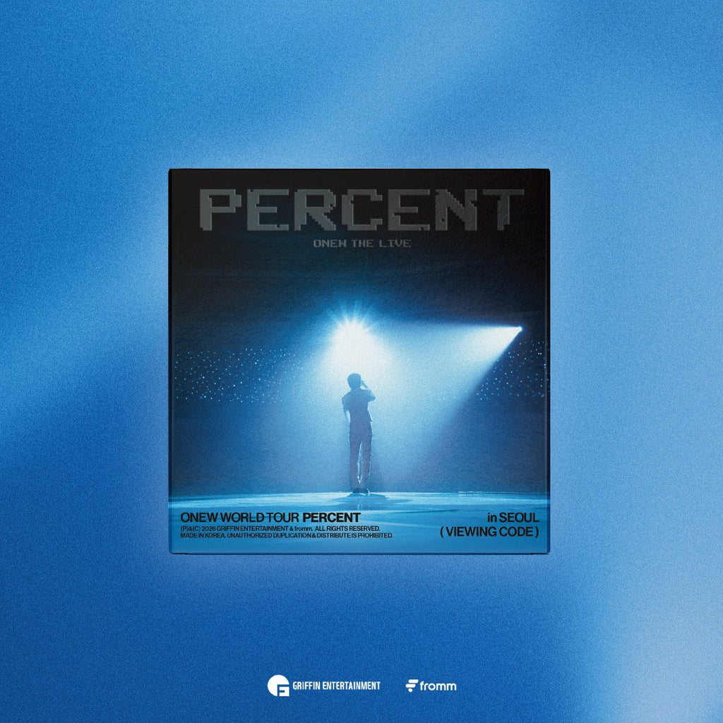 (Pre Order) Onew - Percent: Onew The Live Digital Code - KPop Idol
