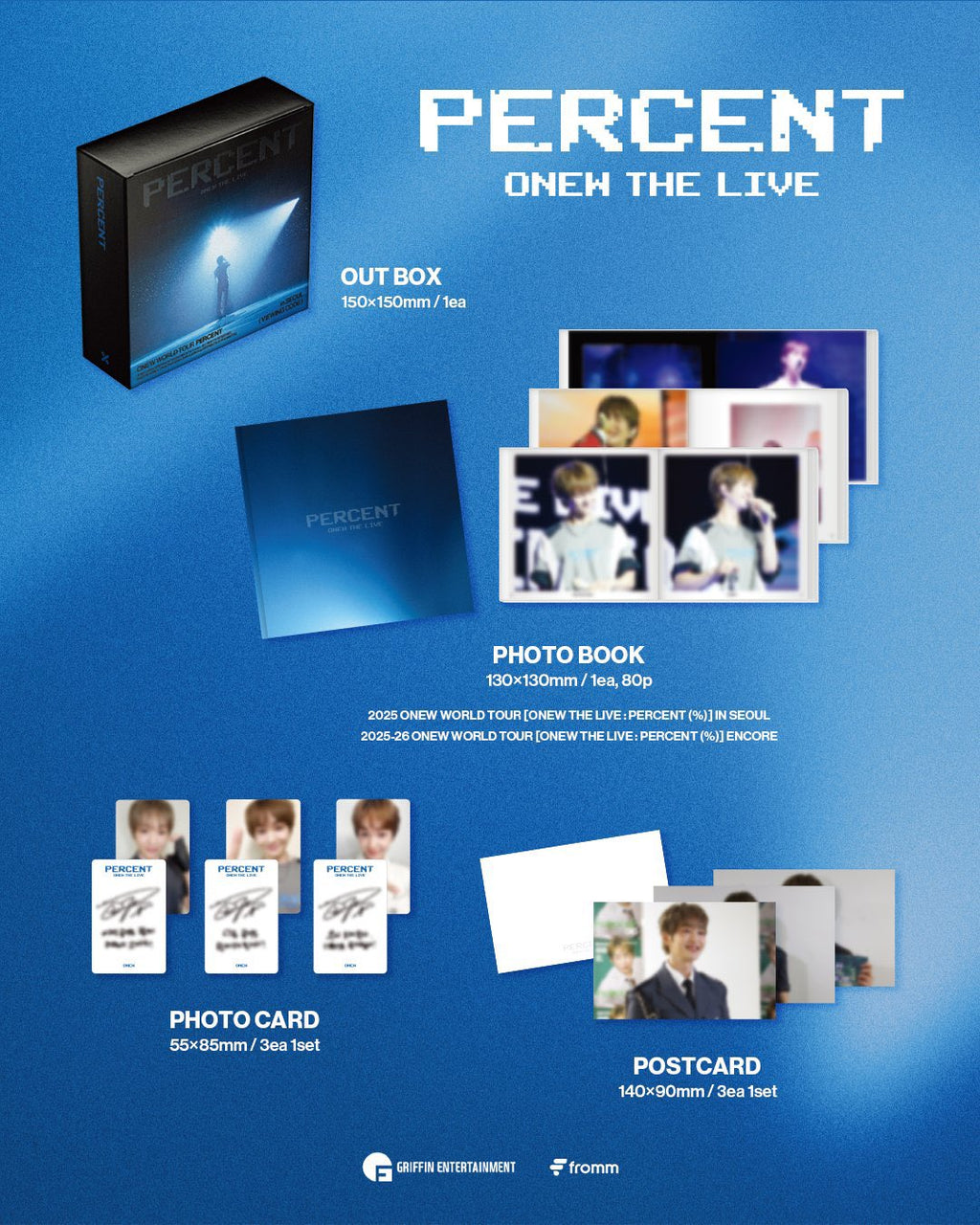 (Pre Order) Onew - Percent: Onew The Live Digital Code - KPop Idol