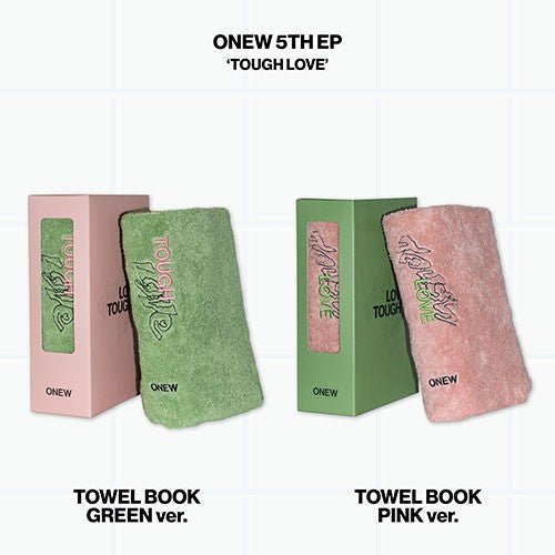 (Pre Order) ONEW - Tough Love Towel Book Ver. - KPop Idol