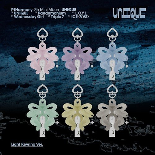(Pre Order) P1Harmony - Unique Light Keyring ver. - KPop Idol
