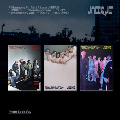 (Pre Order) P1Harmony - Unique Photobook Ver. - KPop Idol