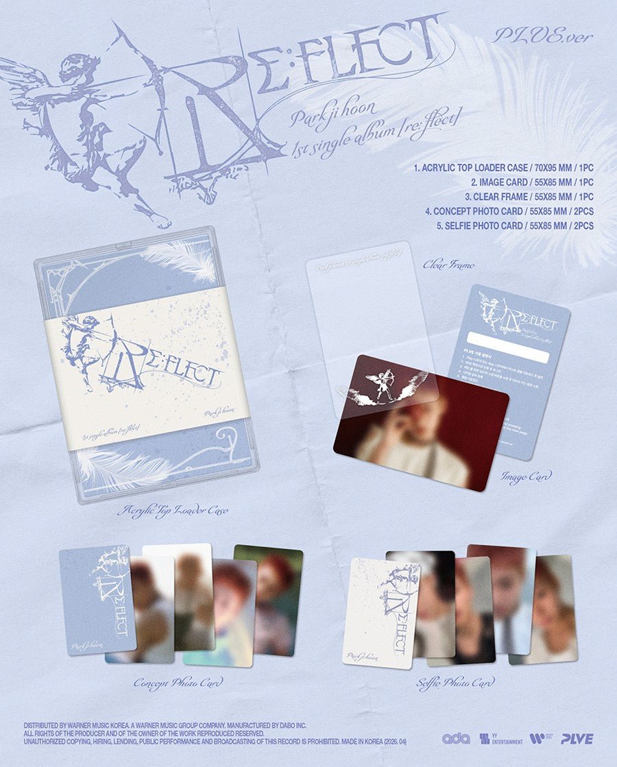 (Pre Order) Park Jihoon - Re:Flect PLVE Ver. - KPop Idol