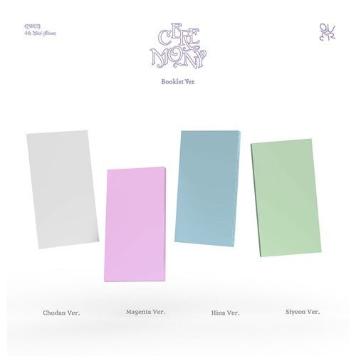 (Pre Order) QWER - Ceremony: Booklet ver. - KPop Idol
