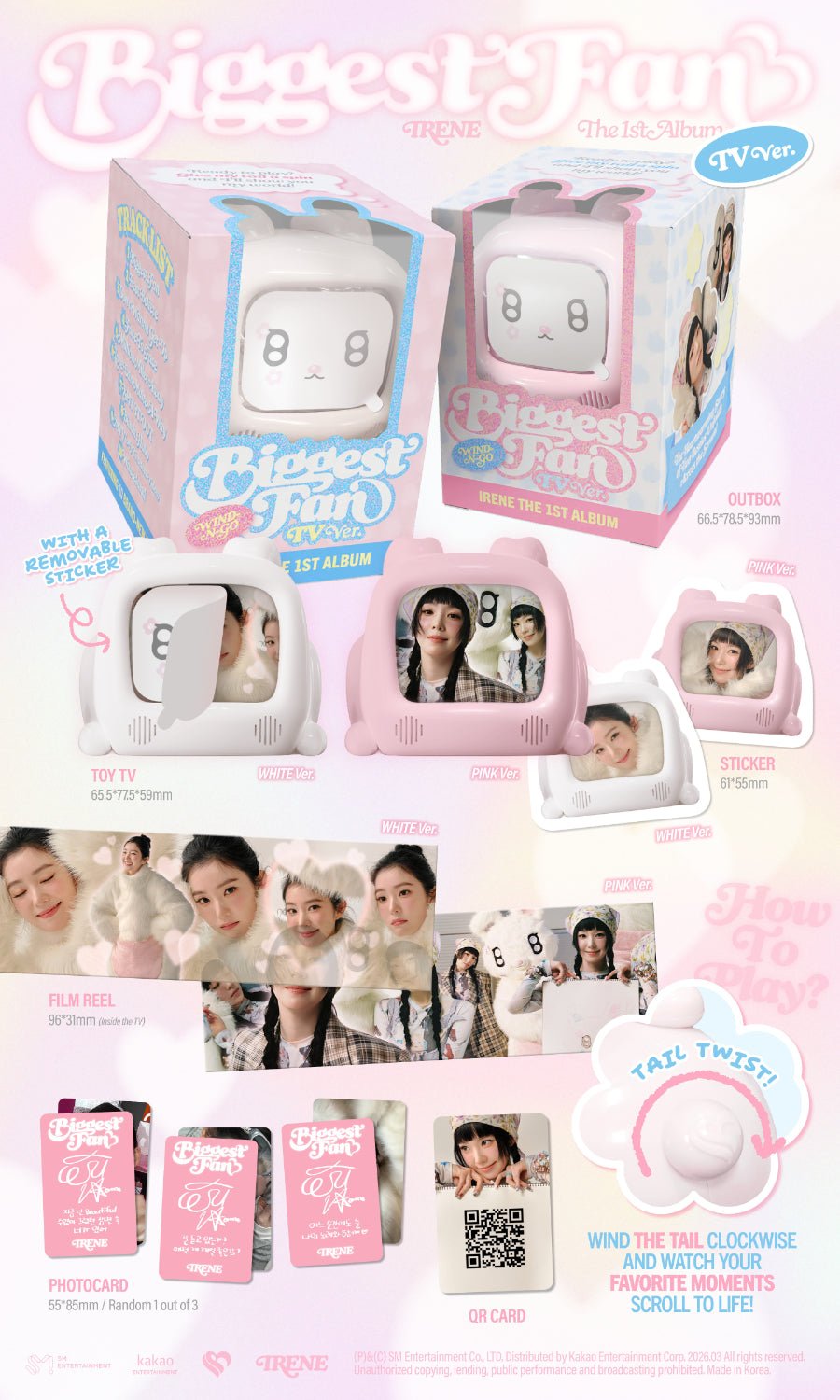 (Pre Order) Red Velvet Irene - Biggest Fan TV ver. - KPop Idol