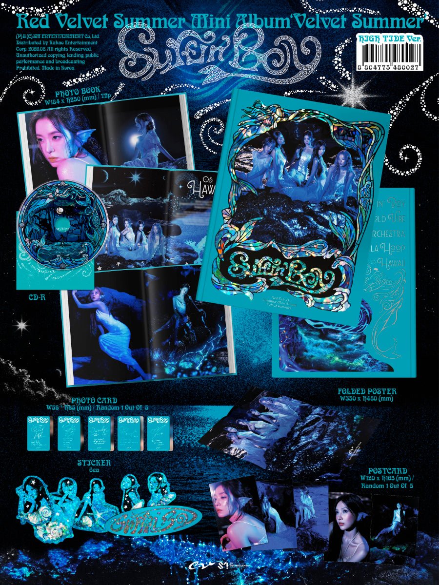 (Pre Order) Red Velvet - Velvet Summer: High Tide Ver. - KPop Idol