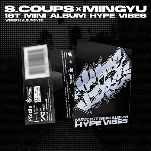 (Pre Order) S.Coups x Mingyu - Hype Vibes Weverse Album - KPop Idol
