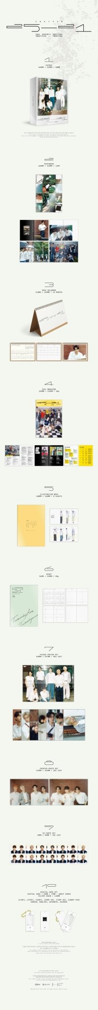(Pre Order) Season's Greetings 2026: Enhypen - Twenty Five - Twenty One - KPop Idol