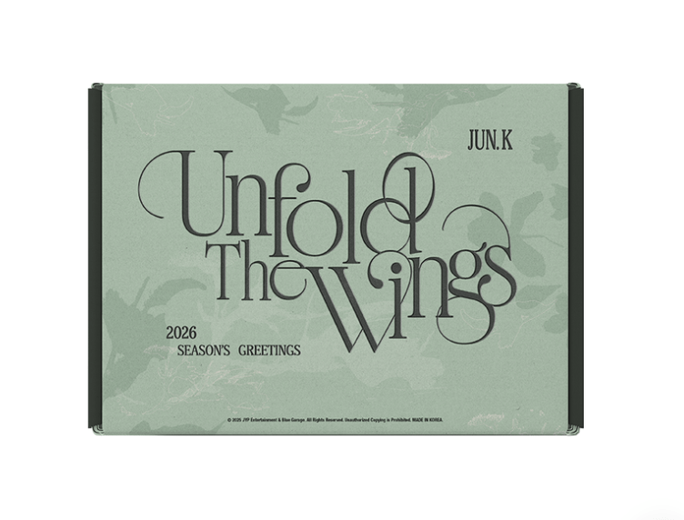 (Pre Order) Season's Greetings 2026: Jun.K - Unfold the Wings - KPop Idol
