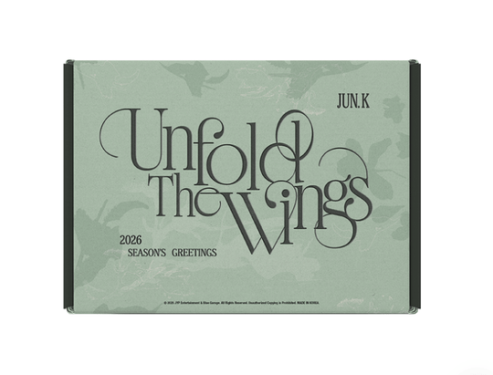(Pre Order) Season's Greetings 2026: Jun.K - Unfold the Wings