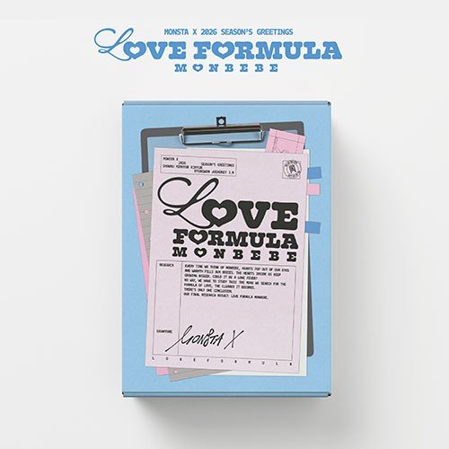 (Pre Order) Season's Greetings 2026: Monsta X - Love Formula Monbebe