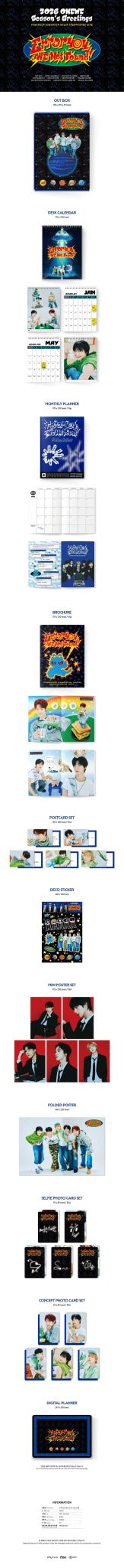 (Pre Order) Season's Greetings 2026: Onewe - Error 404: We Not Found - KPop Idol