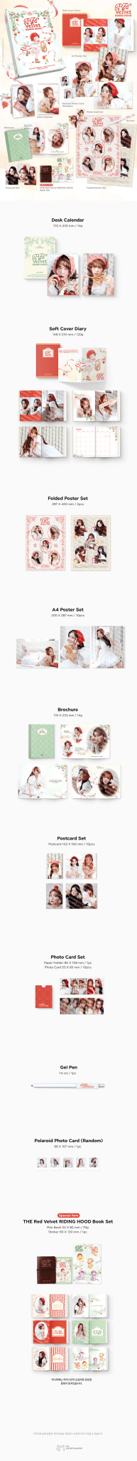 (Pre Order) Season's Greetings 2026: Red Velvet - The Red Velvet Riding Hood - KPop Idol