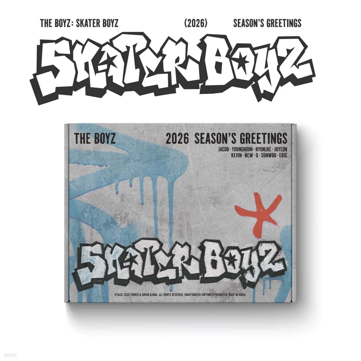 (Pre Order) Season's Greetings 2026: The Boyz - Skater Boyz - KPop Idol