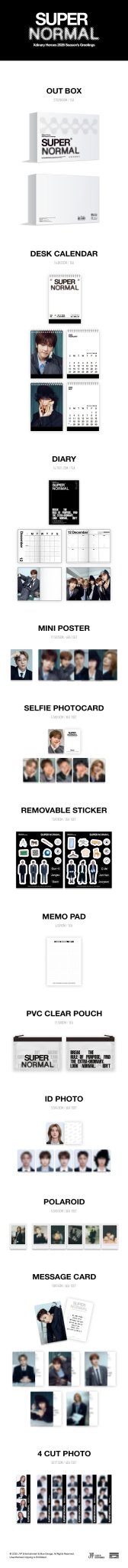 (Pre Order) Season's Greetings 2026: Xdinary Heroes - Super Normal - KPop Idol