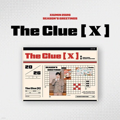 (Pre Order) Season's Greetings 2026: Xiumin - The Clue (X) - KPop Idol