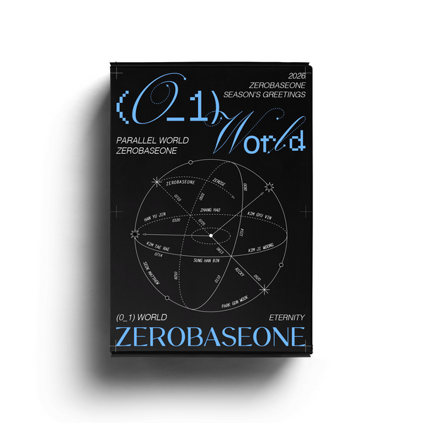 (Pre Order) Season's Greetings 2026: Zerobaseone - 0_1 One World - KPop Idol