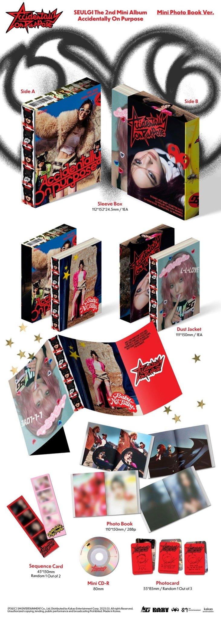 (Pre Order) Seulgi - Accidentally On Purpose (Mini Photobook Version) - KPop Idol