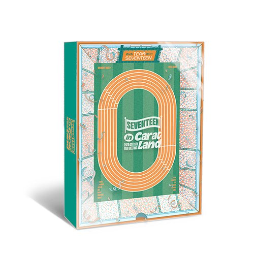 (Pre Order) Seventeen - 2025 SVT 9th Fan Meeting Seventeen in Carat Land Memory Book + with POB - KPop Idol