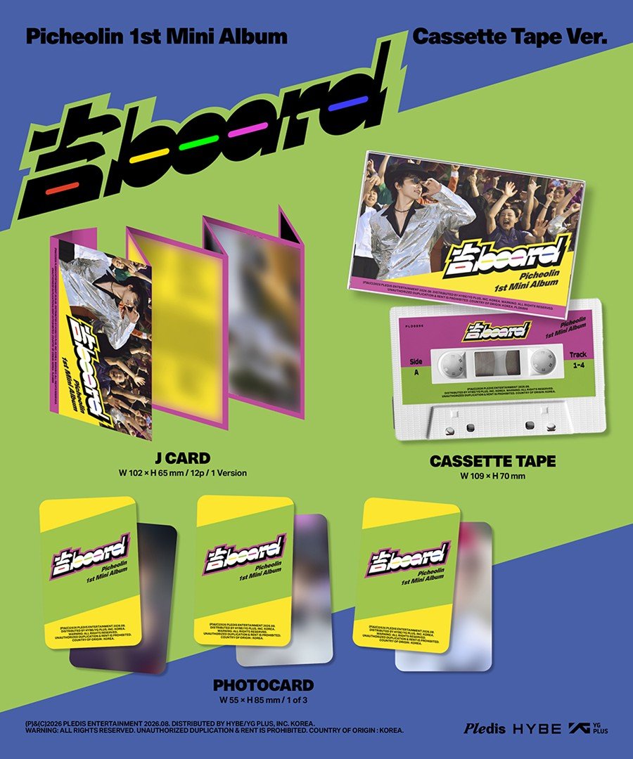 (Pre Order) Seventeen Dino Picheolin - 吉BOARD: Cassette Tape Ver. - KPop Idol