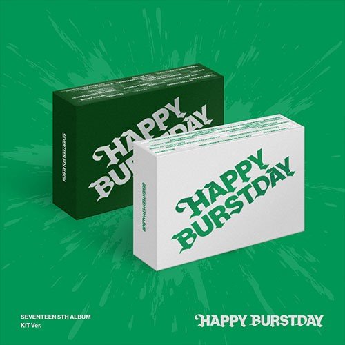 (Pre Order) Seventeen - Happy Burstday KiT Version (version choice) - KPop Idol