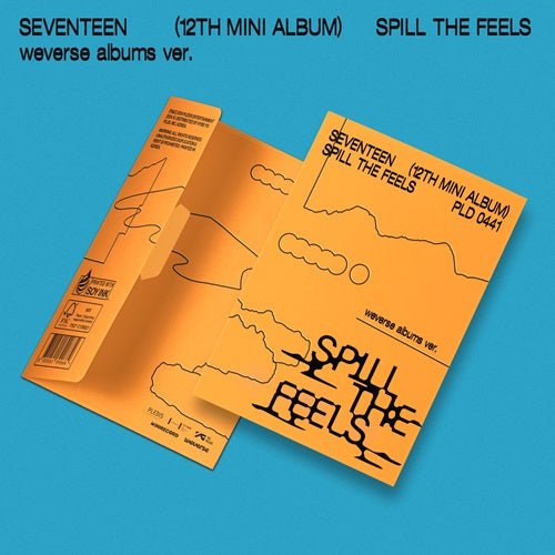 (Pre Order) Seventeen - Spill The Feels Weverse Album Ver with Weverse POB - KPop Idol