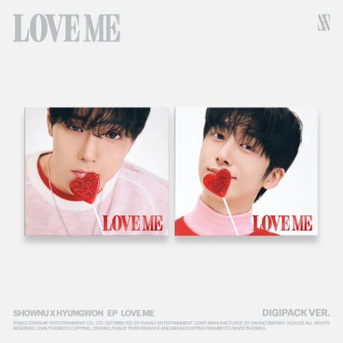 (Pre Order) Shownu x Hyungwon - Love Me: Digipack ver. - KPop Idol