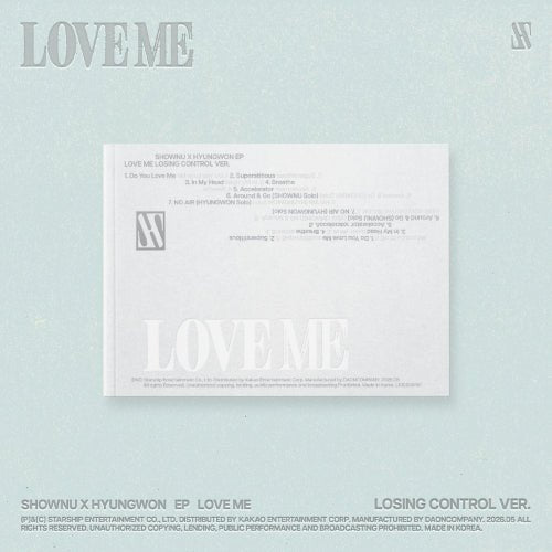 (Pre Order) Shownu x Hyungwon - Love Me: Losing Control ver. - KPop Idol