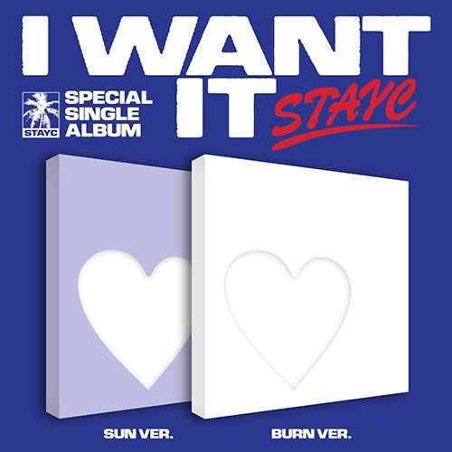 (Pre Order) STAYC - I Want It Special Single (random cover) - KPop Idol
