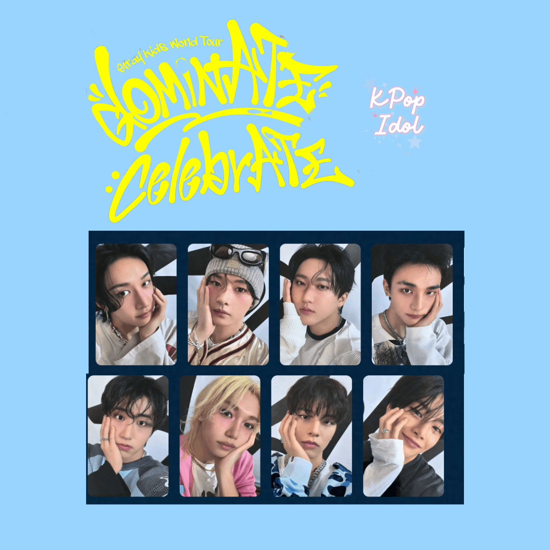 (Pre Order) Stray Kids - CelebrATE DominATE Offline Seoul Merch POB (member choice) - KPop Idol