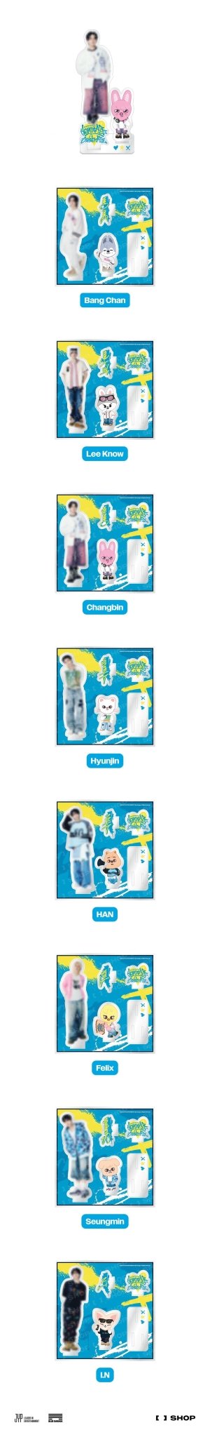 (Pre Order) Stray Kids CelebrATE DominATE Pop Up Store Official MD: ACRYLIC STAND - KPop Idol