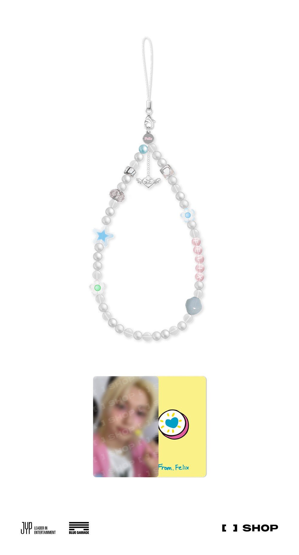 (Pre Order) Stray Kids CelebrATE DominATE Pop Up Store Official MD: BEADS STRAP by Felix - KPop Idol