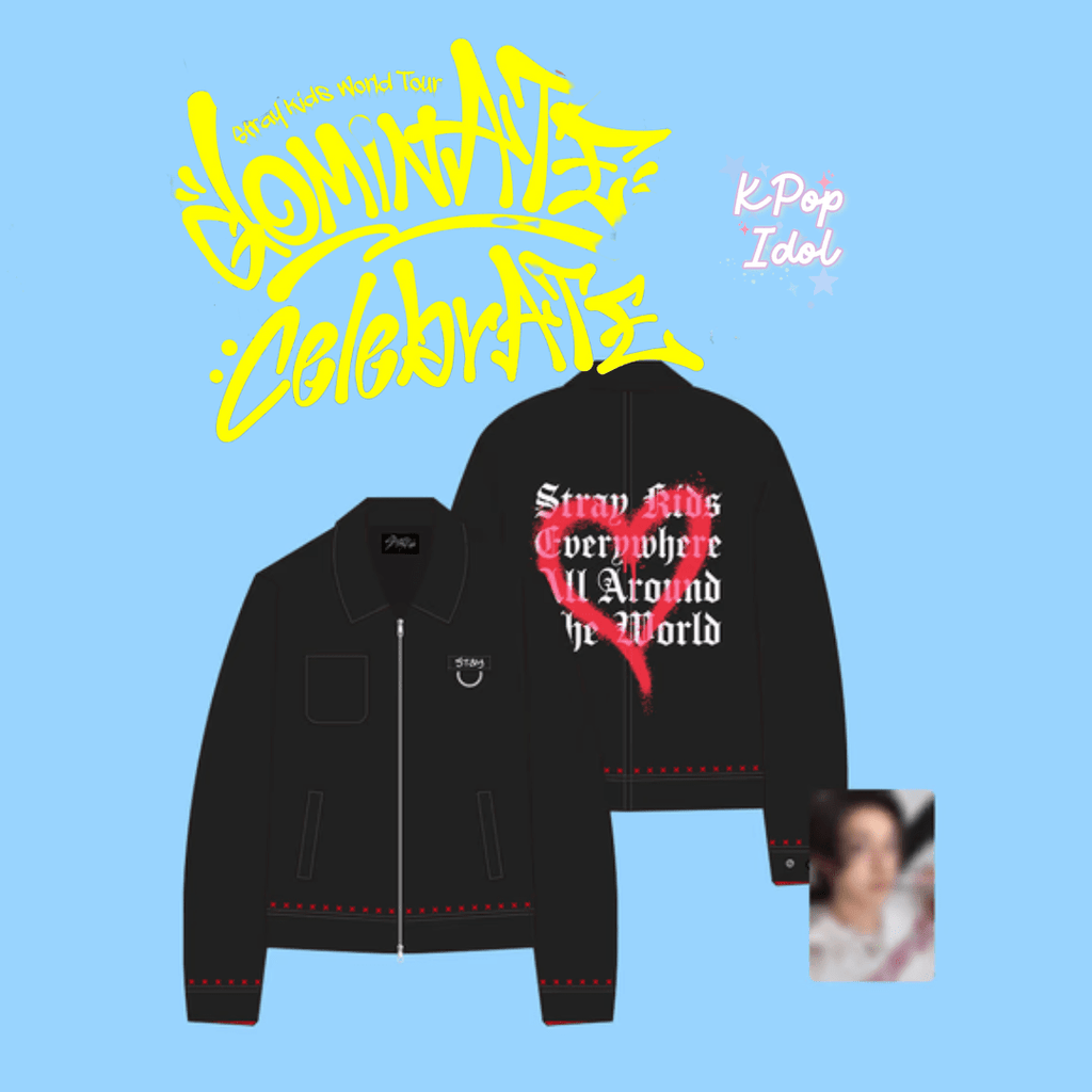 (Pre Order) Stray Kids CelebrATE DominATE Pop Up Store Official MD: JACKET by Bang Chan - KPop Idol