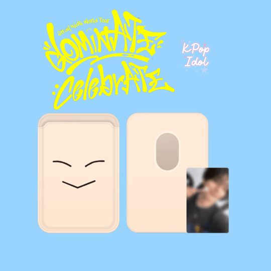 Stray Kids CelebrATE DominATE Pop Up Store Official MD: MAGNETIC CARD WALLET  by I.N