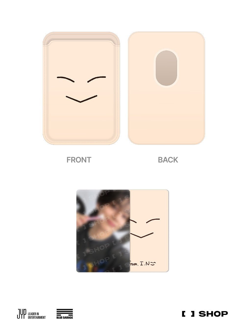 (Pre Order) Stray Kids CelebrATE DominATE Pop Up Store Official MD: MAGNETIC CARD WALLET by I.N - KPop Idol