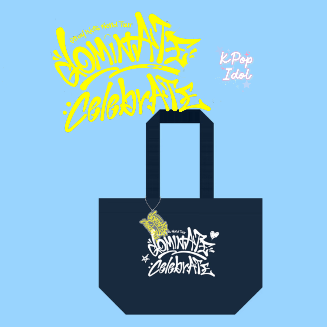 (Pre Order) Stray Kids CelebrATE DominATE Pop Up Store Official MD: REUSABLE BAG - KPop Idol
