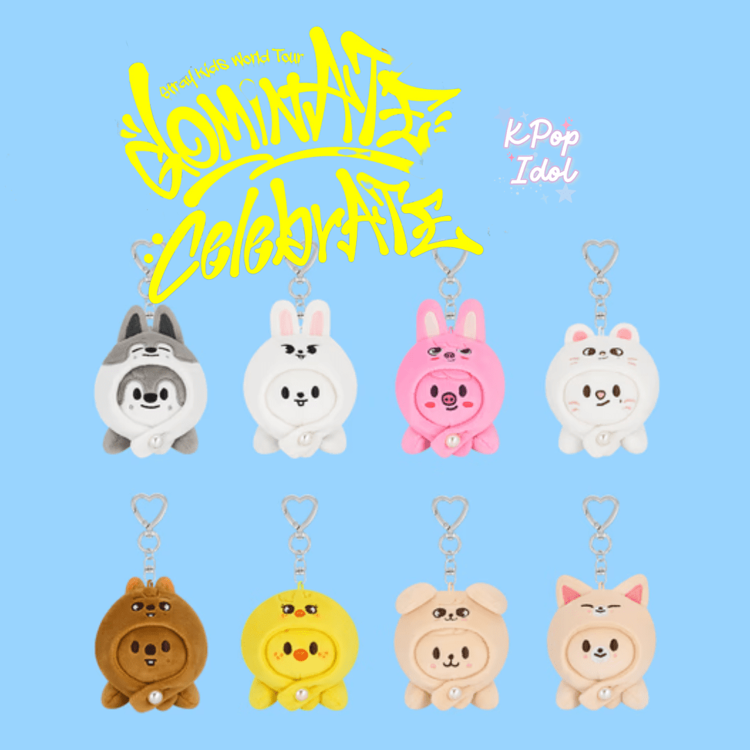 (Pre Order) Stray Kids CelebrATE DominATE Pop Up Store Official MD: SKZOO KEYRING LYING Ver. - KPop Idol