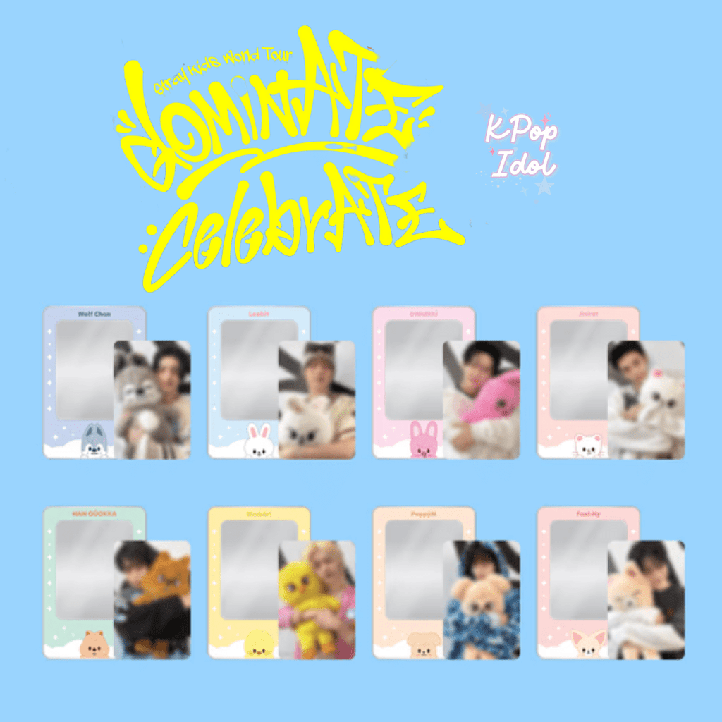 (Pre Order) Stray Kids CelebrATE DominATE Pop Up Store Official MD: SKZOO PHOTOCARD TINCASE - KPop Idol