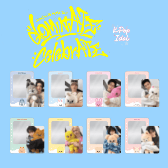 Stray Kids CelebrATE DominATE Pop Up Store Official MD: SKZOO PHOTOCARD TINCASE