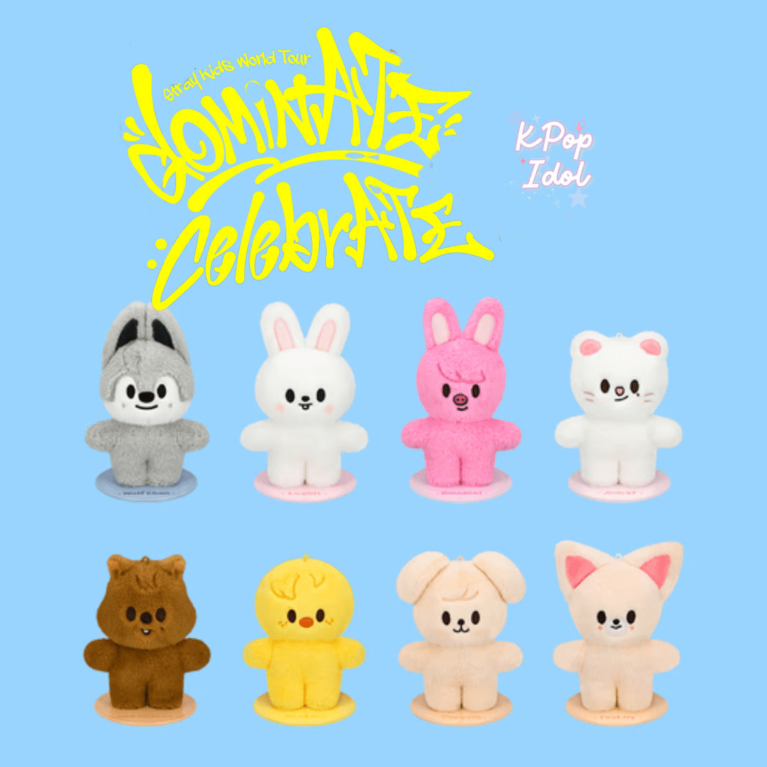 (Pre Order) Stray Kids CelebrATE DominATE Pop Up Store Official MD: SKZOO PLUSH STANDING Ver. - KPop Idol