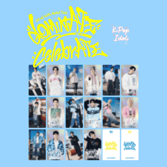 Stray Kids CelebrATE DominATE Pop Up Store Official MD: SPECIAL TRADING CARD