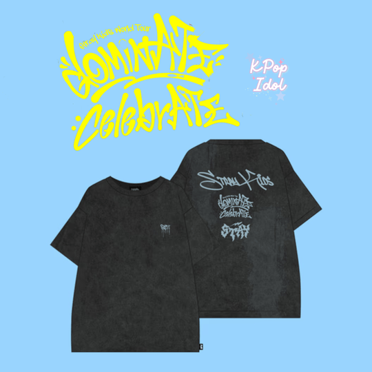 Stray Kids CelebrATE DominATE Pop Up Store Official MD: T-SHIRT