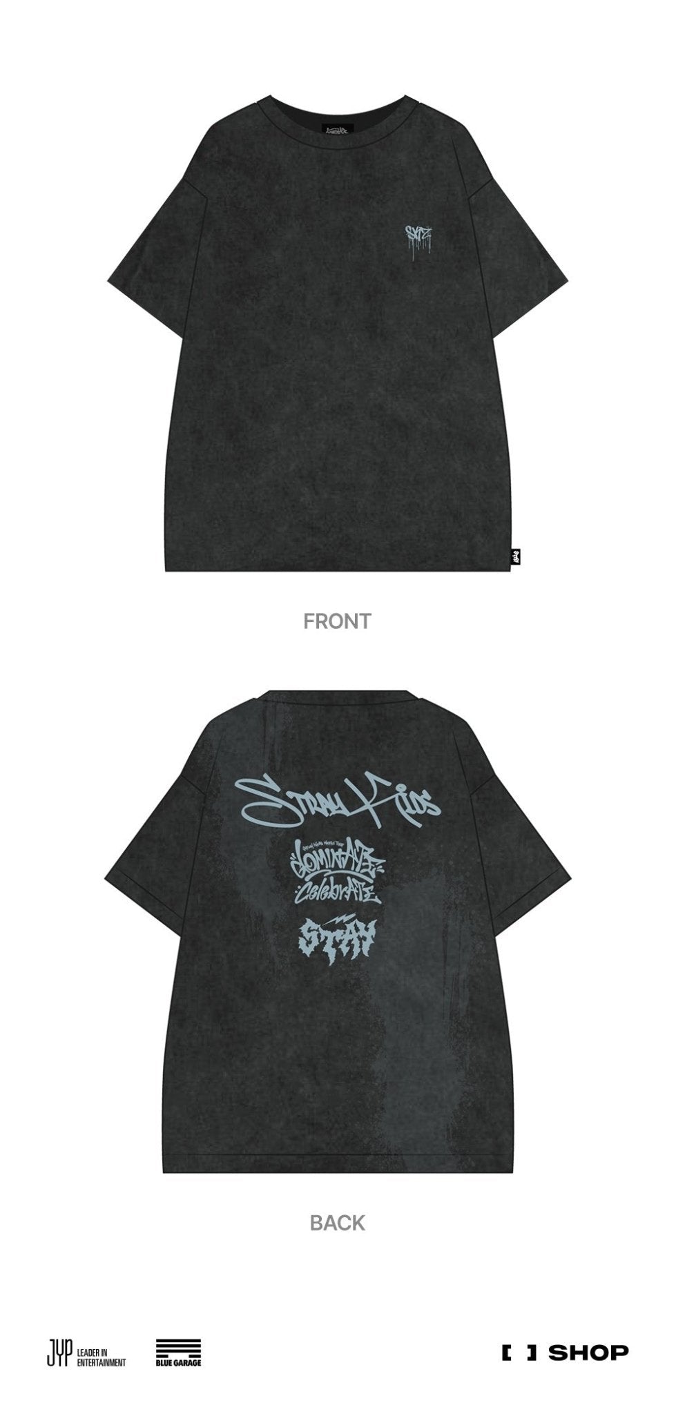 (Pre Order) Stray Kids CelebrATE DominATE Pop Up Store Official MD: T - SHIRT - KPop Idol