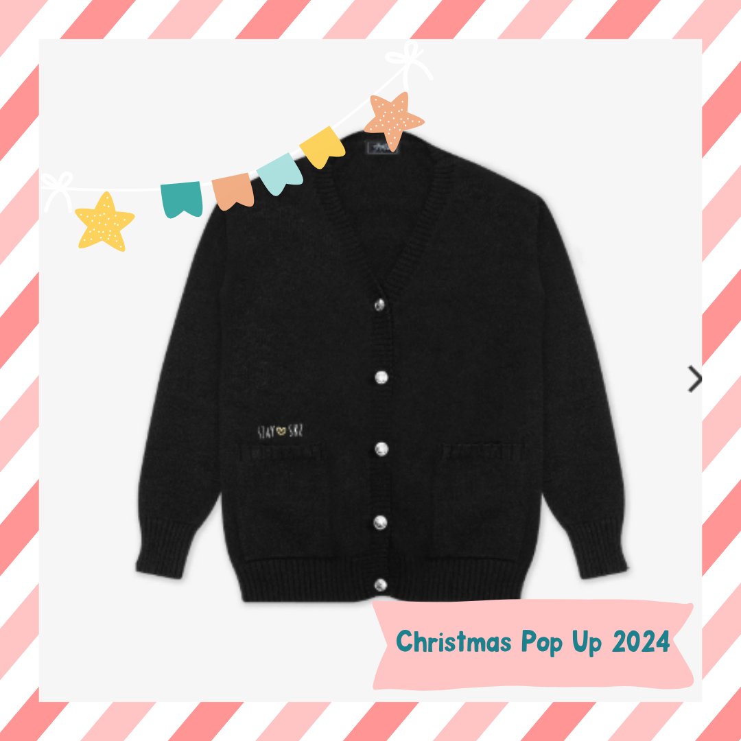 (Pre Order) Stray Kids Christmas Pop Up 2024: Cardigan by Lee Know - KPop Idol