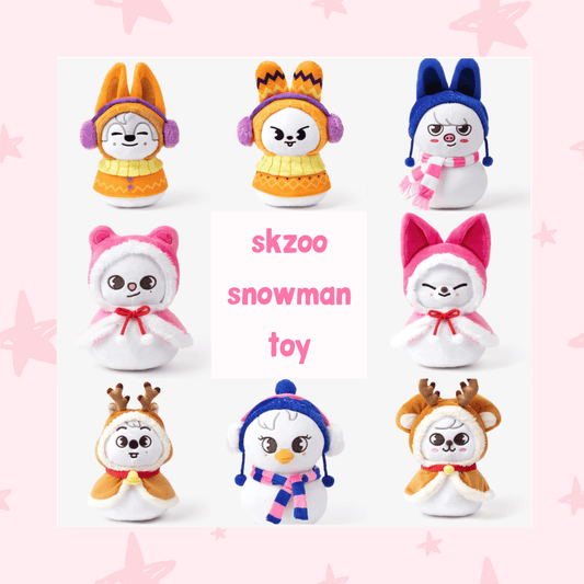 (Pre Order) Stray Kids Christmas Pop Up 2024 MD2: Skzoo Snowman Toy - KPop Idol