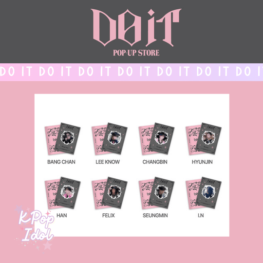 (Pre Order) Stray Kids - Do It Pop Up Official MD: (Week Two) MINI STICKER BOOK