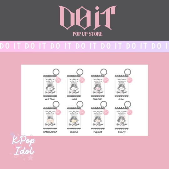 (Pre Order) Stray Kids - Do It Pop Up Official MD: (Week Two) SKZOO SHAKER KEYRING