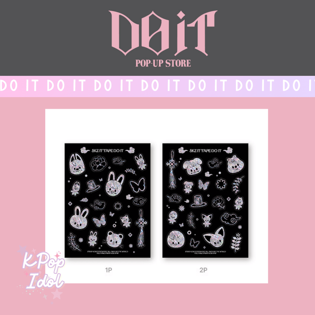 (Pre Order) Stray Kids - Do It Pop Up Official MD: (Week One) SKZOO STICKER - KPop Idol