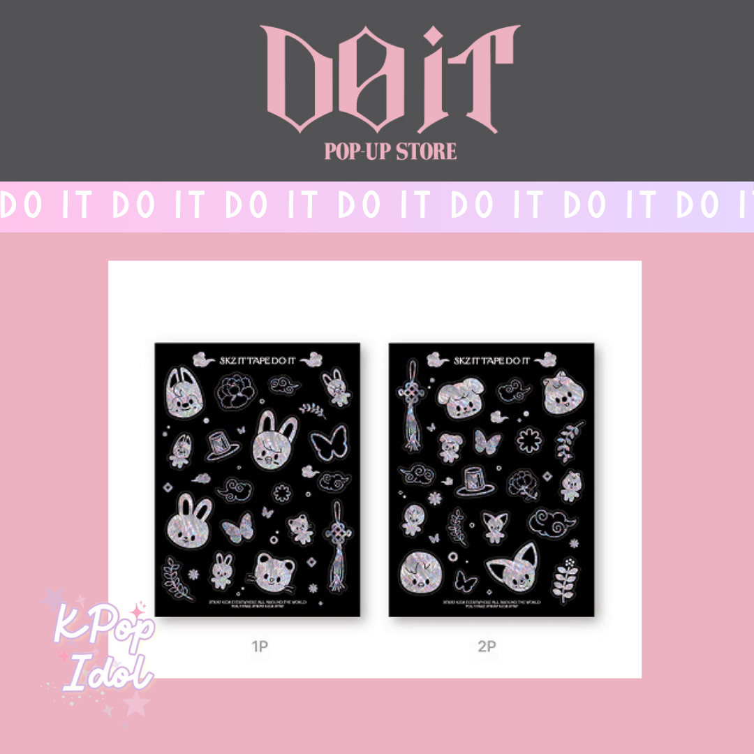 (Pre Order) Stray Kids - Do It Pop Up Official MD: (Week One) SKZOO STICKER - KPop Idol